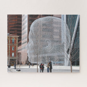 Puzzle Sculpture de rue Calgary.