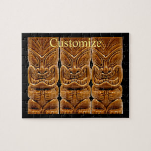 Puzzle Sculpture Gold Tiki Thunder_Cove