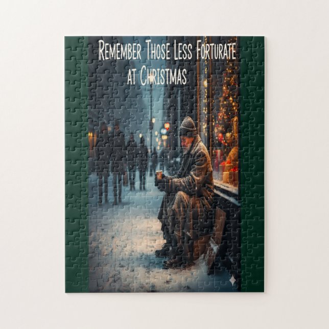 PUZZLE SE RAPPELER DES PLUS DÉFAVORISÉS À NOËL (Vertical)