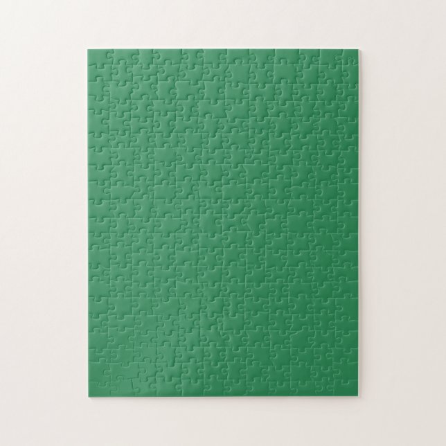 Puzzle Sea Green Solid Color (Vertical)