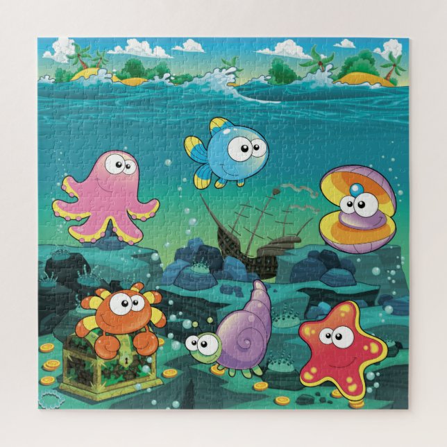 Puzzle Sea Life (Vertical)