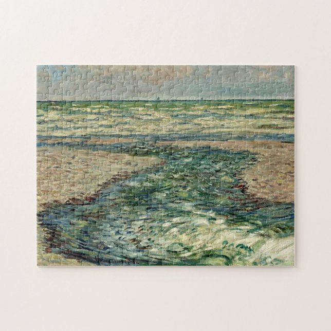 Puzzle Seacast de Pourville Low Tide Monet Fine Art (Horizontal)