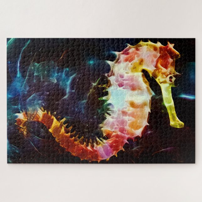 Puzzle Seahorse (Horizontal)