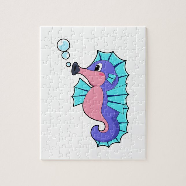 Puzzle Seahorse (Vertical)