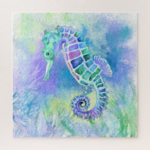 Puzzle Seahorse - Merveilleuse Vie Sous-Marine - Dessin