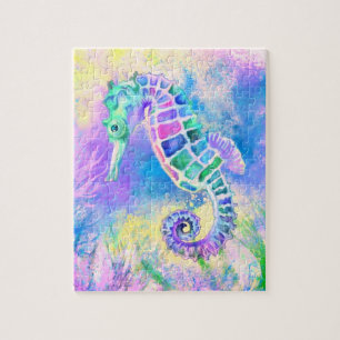 Puzzle Seahorse - Une merveilleuse vie sous-marine - Dess
