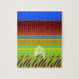 Puzzle Seamless Have a Nice