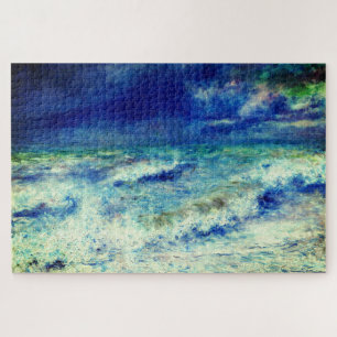 Puzzle Seascape (1897) by Pierre-Auguste Renoir