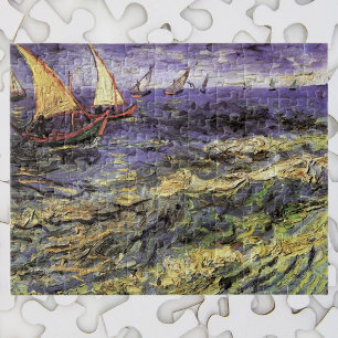 Puzzle Seascape at Saintes Maries by Vincent van Gogh