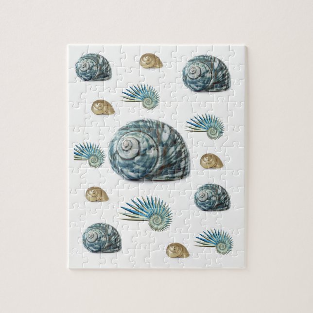 Puzzle Seashell (Vertical)