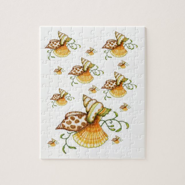 Puzzle Seashell (Vertical)