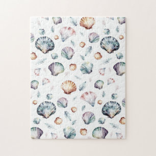 Puzzle Seashell Ocean Beach Sea Shell Design 358