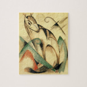 Puzzle Seated Mythical Animal (par Franz Marc)