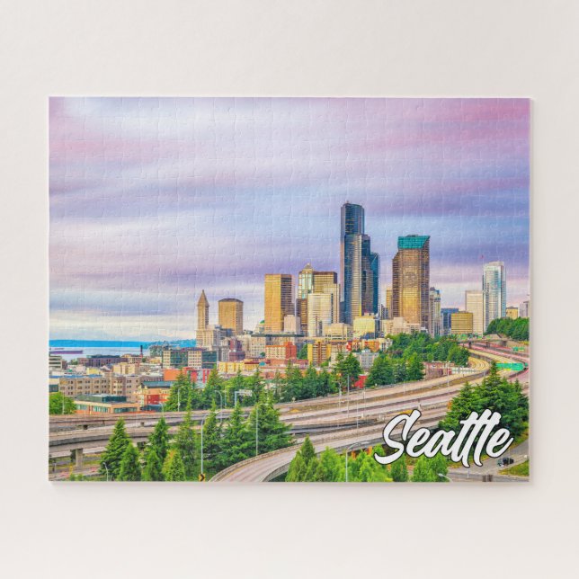 Puzzle Seattle, Washington, États-Unis (Horizontal)