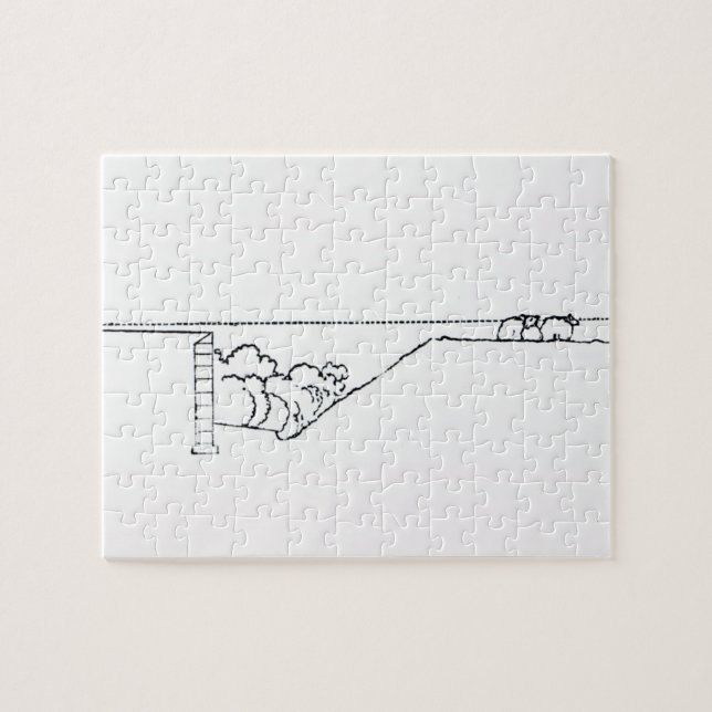 Puzzle Section transversale d'un paysage, de Thomas (Horizontal)