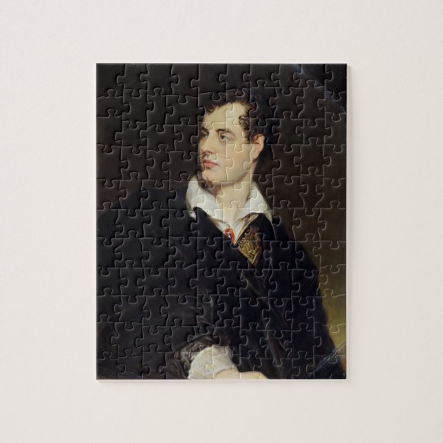 Puzzle Seigneur Byron après un portrait peint par Thomas (Vertical)