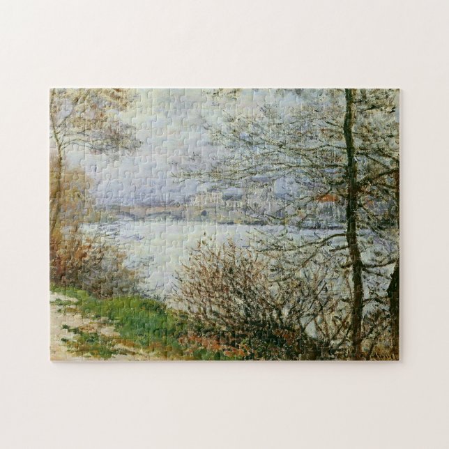 Puzzle Seine, Île de la Grande Jatte Monet Art (Horizontal)