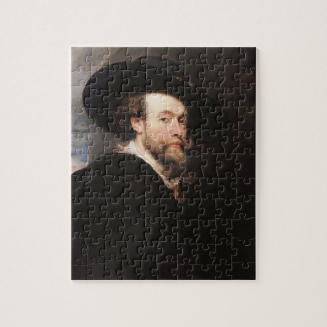 Puzzle Self Portrait par Sir Peter Paul Rubens (Vertical)