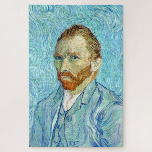 Puzzle Self Portrait with Pallette vincent van gogh cool