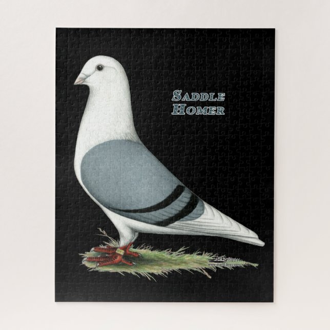 Puzzle Selle bleue Homer (Vertical)