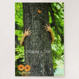 Puzzle S'embrasser avec un arbre - Vie à la campagne