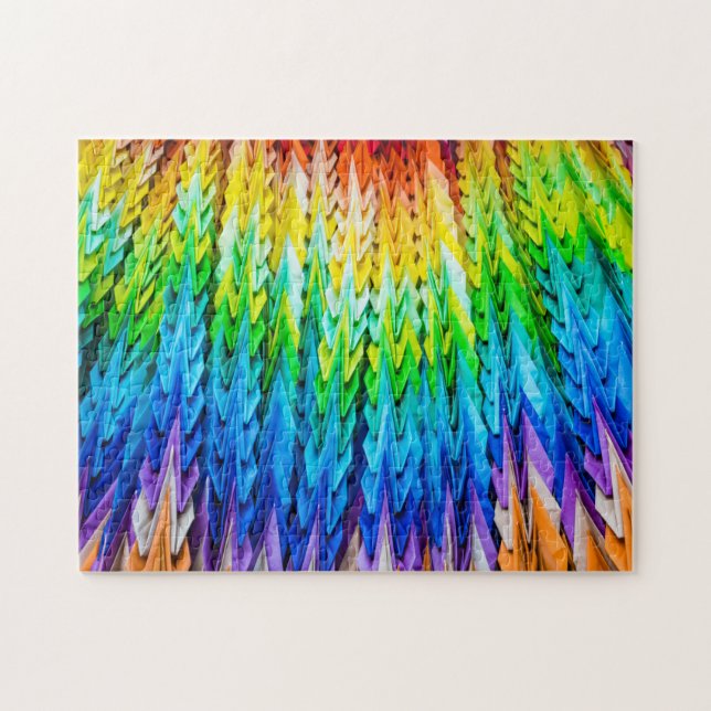 Puzzle Senbazuru ou mille grues origami (Horizontal)