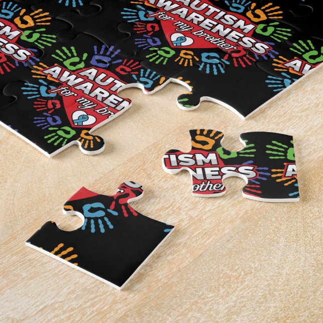 Puzzle Sensibilisation sur l'autisme pour mon frère (Côté)