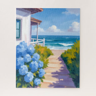Puzzle Sentier de la plage de Cape Cod   Peinture côtière
