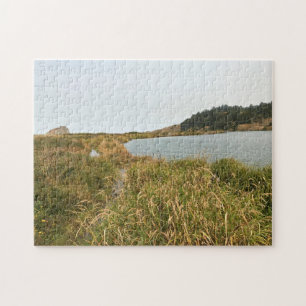 Puzzle Sentier de la rivière à Cape Blanco, côte de l'Ore