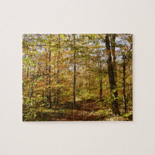 Puzzle Sentier de Wolf Rocks en automne paysage de Pennsy