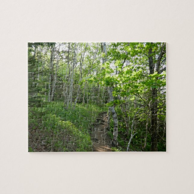 Puzzle Sentier forestier au parc national d'Acadia (Horizontal)