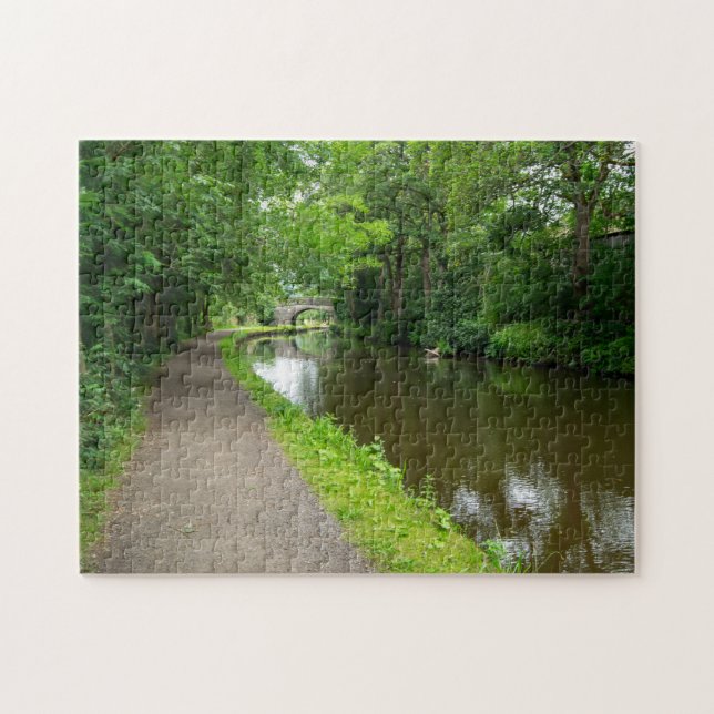 Puzzle Sentier panoramique du canal de Rochdale à Luddend (Horizontal)