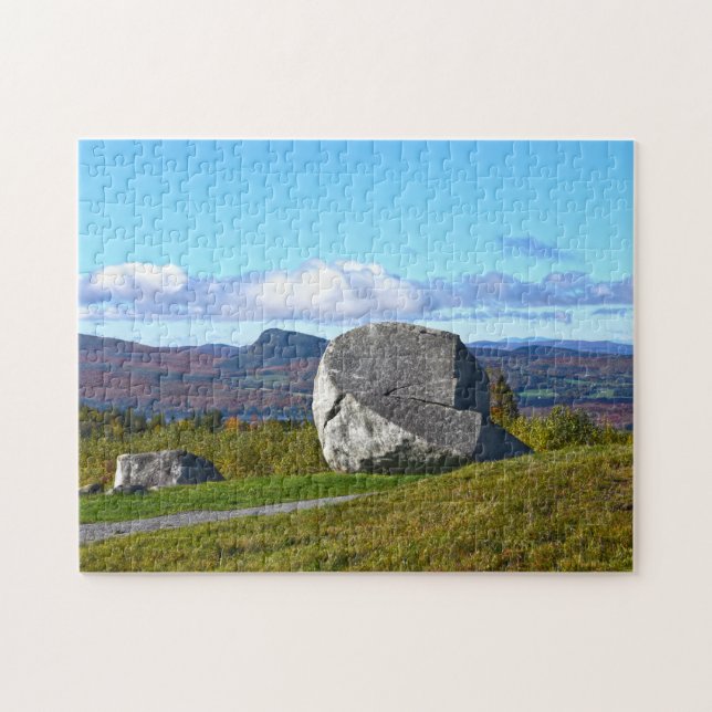 Puzzle Sentinel Rock, Lac Willoughby, Vermont (Horizontal)