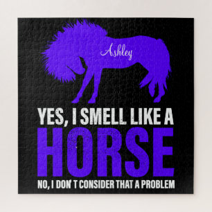 Puzzle Sentir comme un cheval en Royal Personnalisé