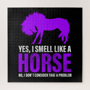 Puzzle Sentir comme un cheval n'est pas un problème