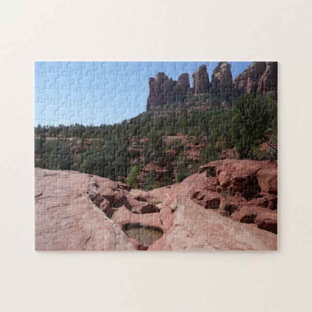 Puzzle Sept piscines sacrées à Sedona Arizona (Horizontal)
