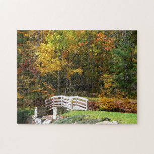 Puzzle Sept Sources Pont D'Automne I Paysage D'Automne