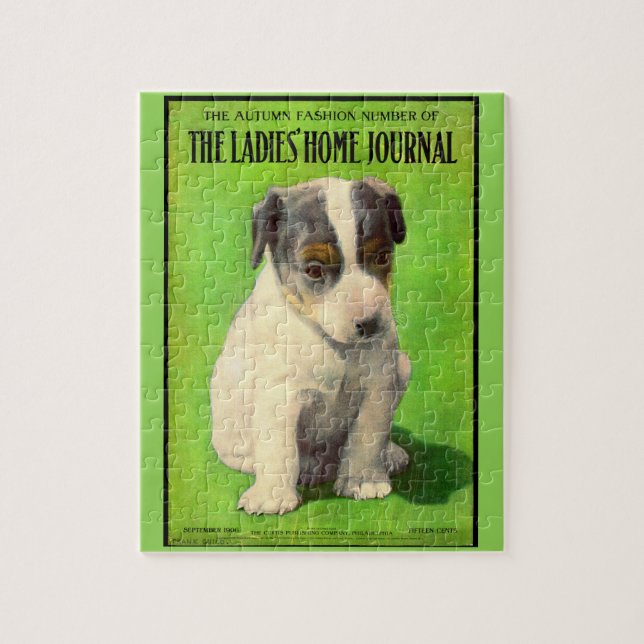 Puzzle Septembre 1906 Ladies Home Journal couverture chio (Vertical)