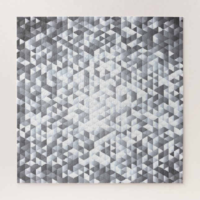 Puzzle Séquins d'argent : Arrière - plan de mosaïque scin (Vertical)
