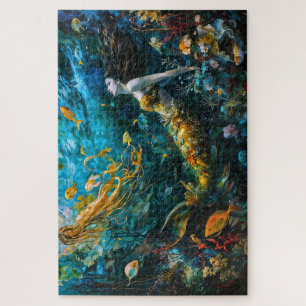 Puzzle “Séraphina” – Sirène Mystique et Magnifique