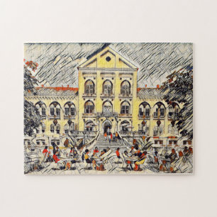 Puzzle Serbia, Arandjelovac, Staro Zdanje