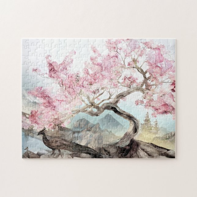 Puzzle Serenade Cherry Blossom (Horizontal)