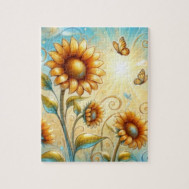 Puzzle Serenade de rayon de soleil (Vertical)