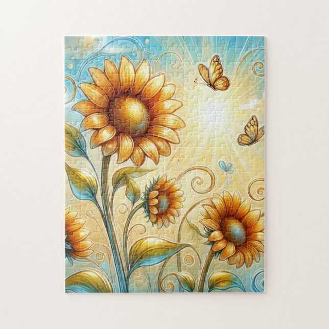 Puzzle Serenade des Rayons de Soleil (Vertical)