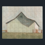 Puzzle Serene Barn - Hors Blanc<br><div class="desc">Serene Barn V par Emma Scarvey. Dispose d'une grange unique avec des couleurs et des bords doux.</div>