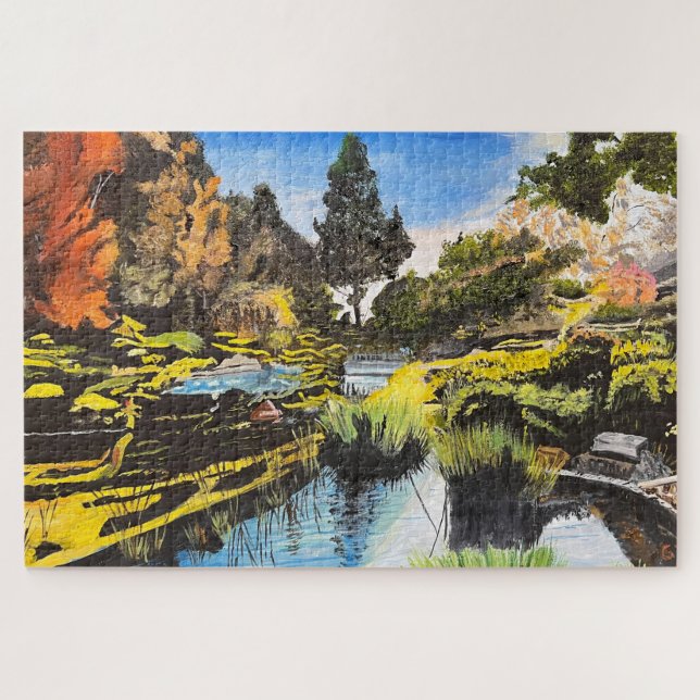 Puzzle Serene Brook, par Gary Poling (Horizontal)