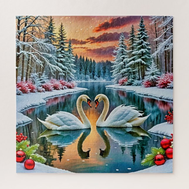 Puzzle "Sérénité dans l'amour" (Vertical)