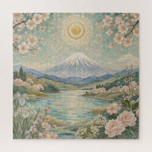 Puzzle Sérénité printanière mosaïque