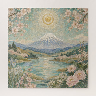 Puzzle Sérénité printanière mosaïque