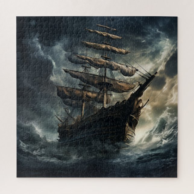 Puzzle Série Bateau -4 (Vertical)